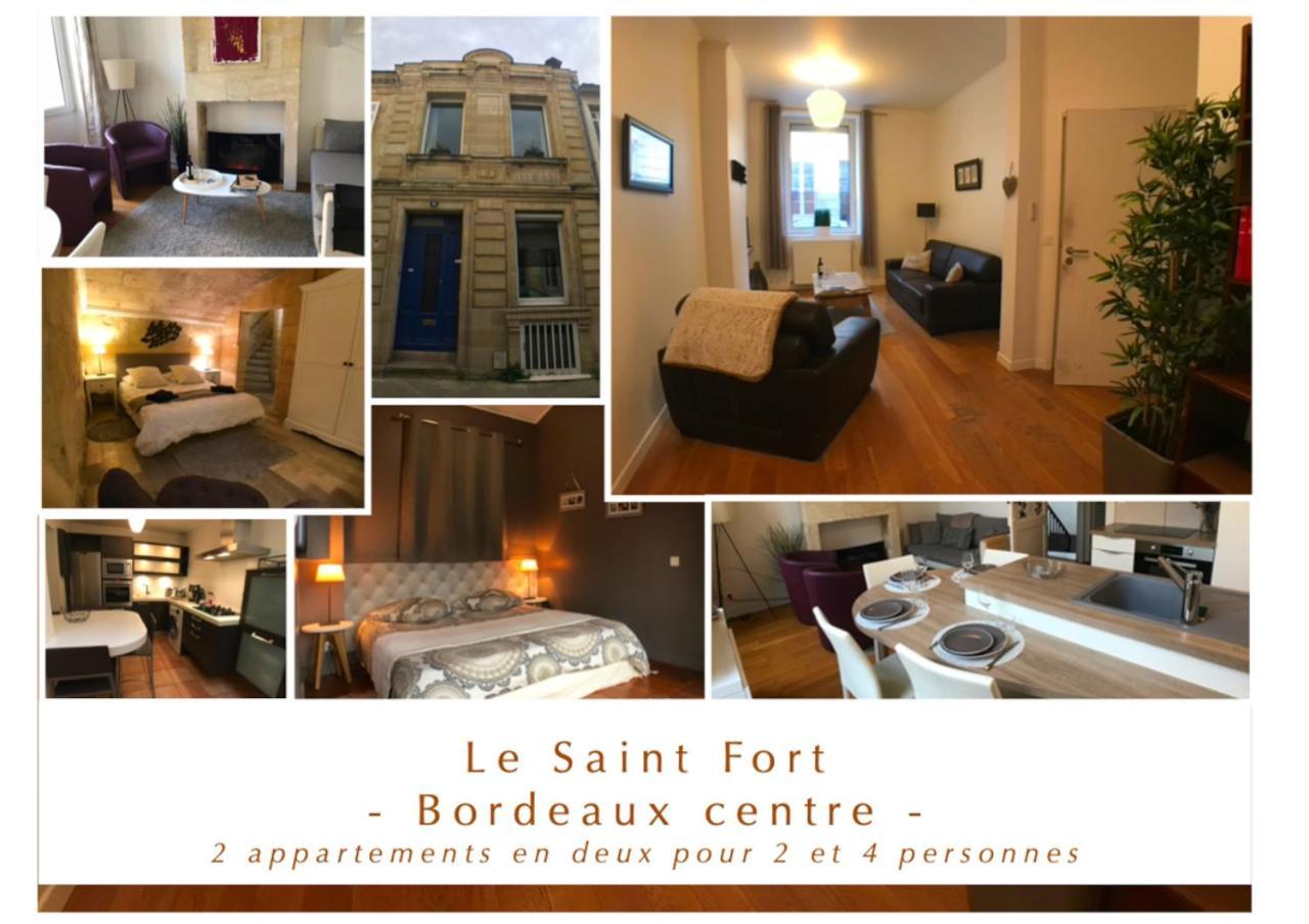 Le Saint Fort - Coeur De Bordeaux Apartman Kültér fotó